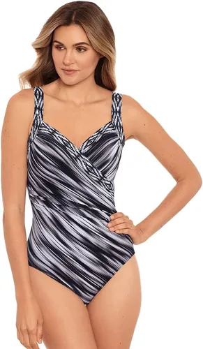 Vista 11 de Miraclesuit Traje de baño de una pieza para mujer, con control de abdomen, con aros Aegean