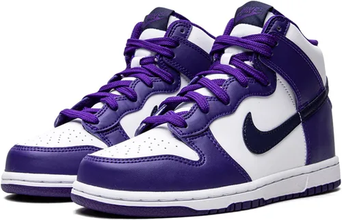 Vista 2 de Nike Youth Dunk High GS DH9751-100 Electro Púrpura Midnght Navy