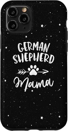 Vista 13 de Funda para iPhone 12 Mini Pastor Alemán Mama – Pastor Amante del Dueño Regalo Perro Mamá