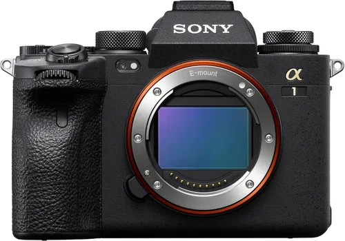 Vista 2 de Sony Alpha 1 - Paquete de cámara digital sin espejo con lente, agarre de batería, batería y cargador doble, tarjeta de memoria de 128 GB, bolsa