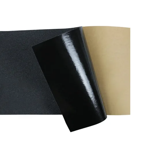 Vista 4 de Black Diamond Hoja de cinta adhesiva para monopatín 9" x 33" (Negro/Blanco)