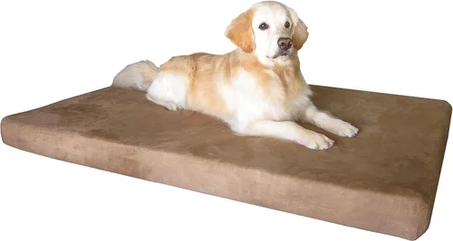Vista 14 de Cama ortopédica para perros Dogbed4less, espuma viscoelástica de gel infundido térmico, para mascotas pequeñas, medianas y grandes, forro