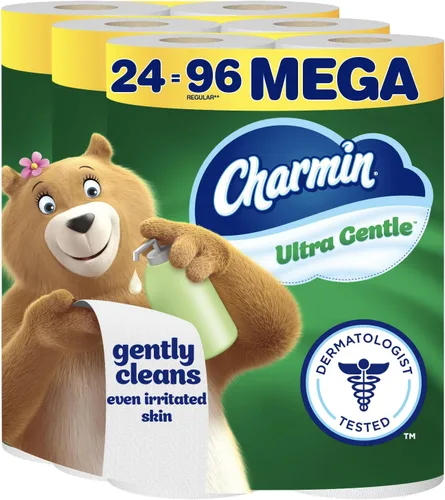 Vista 11 de Charmin Papel higiénico ultra suave, 9 megarrollos, 231 hojas por rollo
