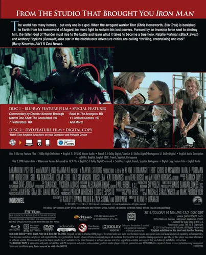 Vista 2 de Thor Blu-ray
