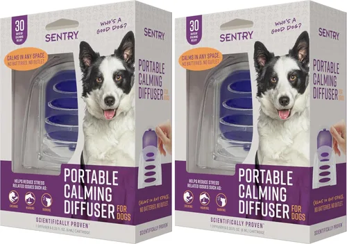 Vista 16 de Sentry Difusor calmante portátil Behavior para gatos, reduce la respuesta al estrés normal y al mal comportamiento con feromonas calmantes, diseño