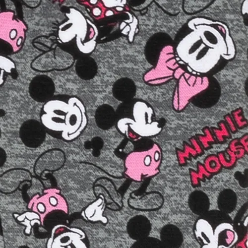 Vista 7 de Disney - Conjunto de sudadera con capucha y leggings de vellón de Minnie Mouse y Mickey Mouse para niños pequeños y grandes