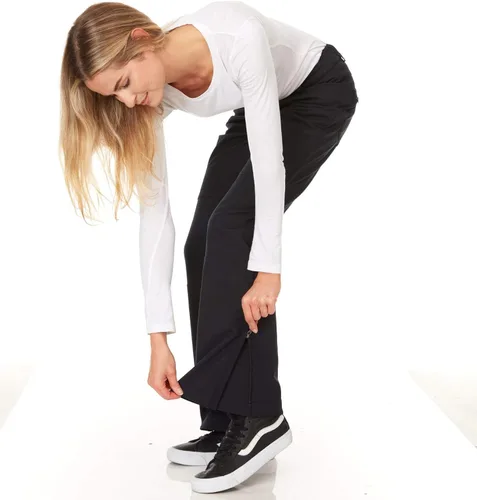 Vista 4 de Arctic Quest Pantalón de esquí Softshell para mujer, resistente al agua, con forro polar aislado, para invierno, senderismo, nieve
