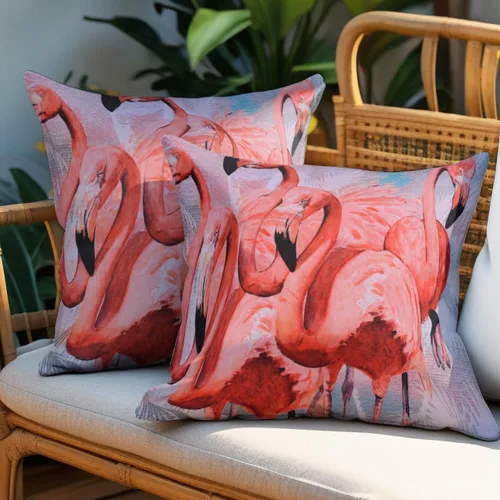 Vista 55 de Decozen Fundas de almohada decorativas con estampado de pájaros con diseño floral para decoración del hogar, sala de estar y dormitorio, funda