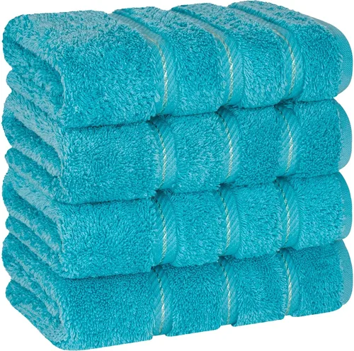 Vista 82 de American Soft Linen - Juego de toallas de 3 piezas, 1 toalla de baño, 1 toalla de mano y 1 toalla pequeña, 100% algodón turco para baño, juego