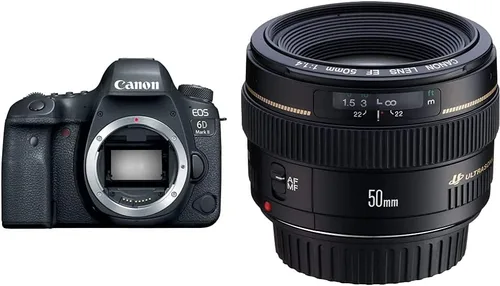 Vista 8 de Canon EOS 6D Mark II con lente EF 24-105 mm is STM, WiFi habilitado