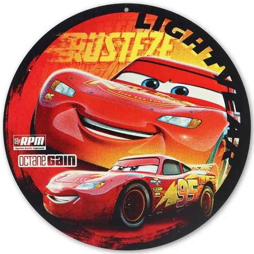 Vista 9 de Cartel de metal Disney Pixar Cars Tow Mater - Lindo cartel de Tow Mater - ¡Una forma más amigable de llevarte lejos!