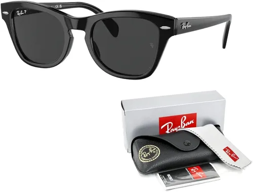 Vista 3 de Ray-Ban RB0707S - Gafas de sol cuadradas para hombres y mujeres + paquete con kit de gafas de cortesía de diseñador iWear