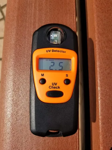 Vista 4 de [Usado] Detector UV para medir el nivel de luz solar UV - Detector UV portátil de mano de luz solar (modelo 3B)