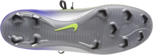 Vista 4 de Nike Mercurial Victory Vi Df NJR Fg - Tenis de fútbol para hombre, Azul Patchwork