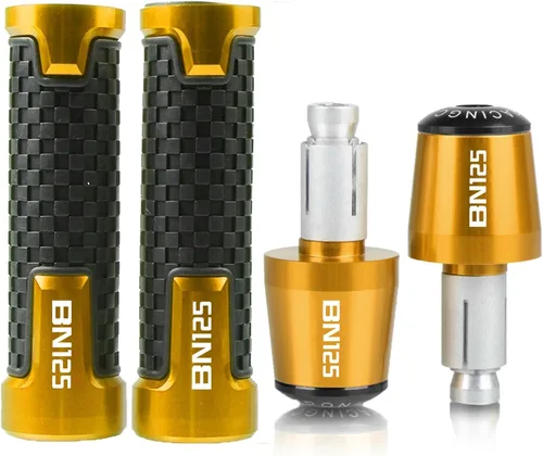 Vista 11 de Manillar de motocicleta de 7/8 pulgadas, 0.866 in, extremos de agarre para Benelli Leoncino 500 TRK 502X TNT 125 300 502C BN 302 125 BN125