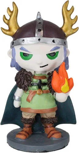 Vista 10 de Ebros Norsies Edición Coleccionista Fenrir - Figura pequeña de lobo gigante hijo de Loki de 4 pulgadas de alto, mitología vikinga nórdica, estatua