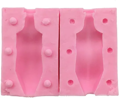 Vista 2 de Muñecas 3D Modelo de Cuerpo Hombre Mujer Masculino Mujer Niño Cuerpo Silicona Fondant Moldes Yeso Arcilla Molde Chocolate Galleta Azúcar Artesanía