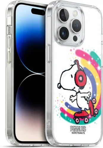 Vista 16 de Head Case Designs Funda de gel con licencia oficial de Peanuts Beach Surf Snoopy Boardwalk Airbrush [protección de grado militar] compatible