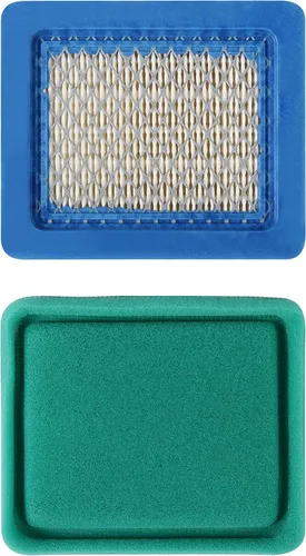 Vista 4 de Paquete de 3 filtros de aire para cortacésped 491588S 491435S + prefiltro para BS 625E 675EX 725EX 625-675 Series, Toro 20332 20334, Honda