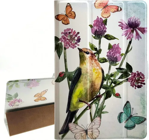 Vista 5 de Funda delgada compatible con Chuwi Hi10 Xpro 10.1 pulgadas Tablet Case Flip Stand Cover GGQ