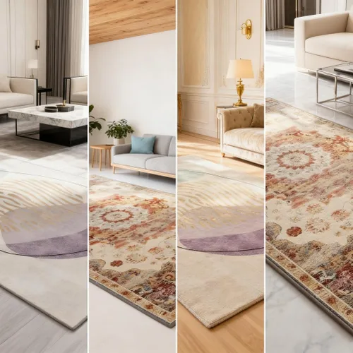 Vista 8 de Heated Floor Mat, Machine Washable Area Rug with Timer Fast Heating, Graphene Electric Heated Rug, Electric Carpet for Living Room, Dining Room