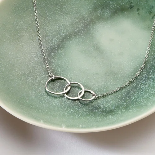 Vista 2 de Dear Ava Necklace Gift For Women and Girls - Adjustable Modern Jewelry Pendant Love Gifting Idea for Her with Heartfelt Card - Long Distance Gifts