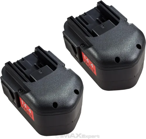 Vista 2 de ExpertPower 2 x 14.4v 1500mAh NiCd Batería para Milwaukee 48-11-1000 48-11-1014 48-11-1024