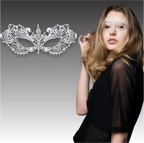 Vista 2 de Masquerade Mask For Women Lace Masquerade Masks for Masquerade Party, Proms, Venetian Party, Mardi Gras, Halloween & Cosplay