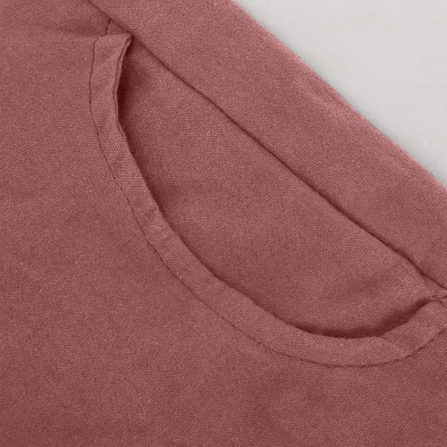 Vista 5 de SMIDOW Pantalones cortos de algodón y lino para mujer, de cintura alta, casuales, elásticos, pierna recta, con bolsillos