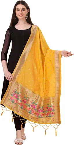 Vista 6 de Estampado Animal Seda Hani Dupatta