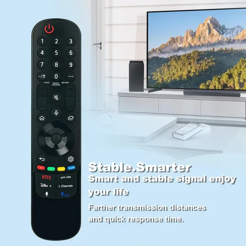 Vista 8 de AN-MR21GA - Control remoto inteligente de repuesto para LG Smart TV 2021 OLED TV Series G1 C1 A1 QNED99 QNED90 NANO99 NANO90 NANO85 NANO80 NANO75