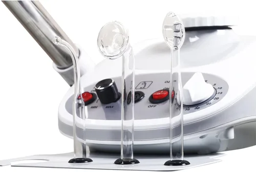 Vista 7 de Funnylife Vaporizador facial de ozono de aromaterapia 3 en 1 y lámpara Mag y alta frecuencia