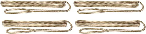 Vista 22 de Extreme Max 3006.2168 BoatTector Premium Línea de Guardabarros de Nailon de Doble Trenza Paquete de Valor de 2 - 3/8" x 6', Negro