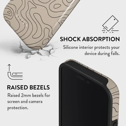 Vista 133 de BURGA Funda de teléfono para iPhone 12 Pro Max, bonita, moderna, estética, con patrón, protección rígida, se adapta a Apple iPhone 12 Pro Max