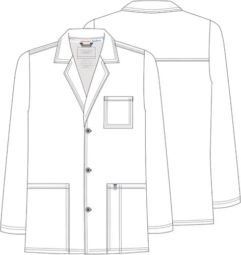 Vista 5 de Cherokee Abrigo de laboratorio para hombre Revolution Tech WW400AB