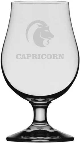 Vista 12 de Símbolo del zodiaco grabado multiusos 12.75oz Copa de vino Géminis
