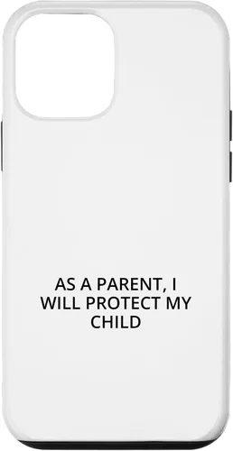 Vista 16 de As a parent, I will protect my child Case for iPhone 16