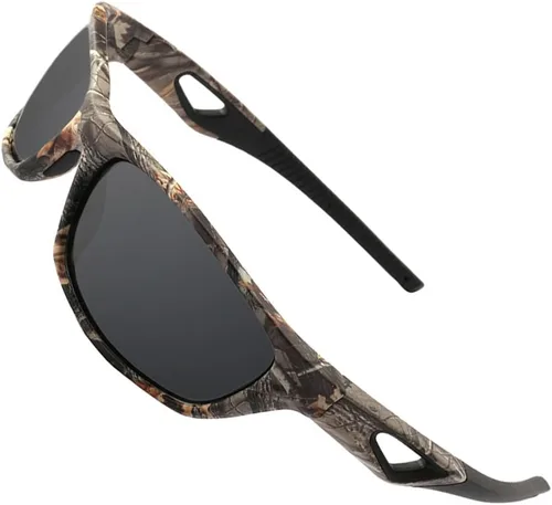 Vista 7 de Lentes de sol Tr90 polarizados para deportes al aire libre, marco de camuflaje para hombres y mujeres, ideales para conducir, pescar, cazar, reducir