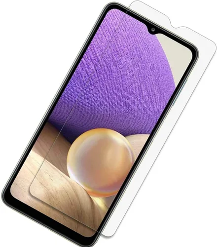 Vista 4 de Protector de pantalla de vidrio templado para Samsung Galaxy A32 5G, 2 unidades, protector de pantalla frontal sin burbujas para Samsung Galaxy A32