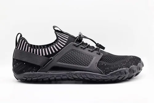Vista 5 de Eller Ware Zapatos acuáticos para mujer y hombre, zapatos de playa descalzos de secado rápido, calcetines acuáticos para natación, senderismo