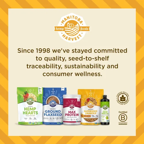 Vista 7 de Manitoba Harvest Proteína equilibrada y polvo de fibra, sin azúcar, 32 oz