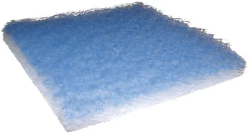 Vista 10 de 017-202 107X Azul 20" x 20" x 2.5" Pararrayos de pintura de fibra de vidrio (almohadilla de 0.63 oz)