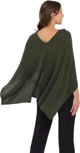 Vista 3 de by Alashan Poncho estilo vestido, 100% cachemira