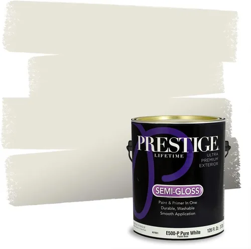 Vista 9 de Pintura 2 en 1, para primera mano y para exterior, de Prestige Paints, E100-P-871BM
