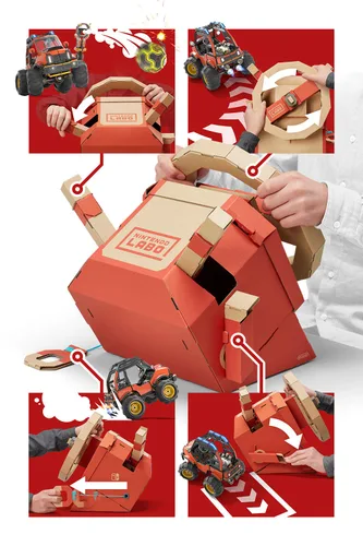 Vista 4 de Nintendo Labo Toy-Con 03 Vehicle Drive Kit - Switch (World Edition)