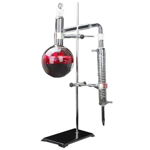 Vista 4 de Distilador de agua para destilación de aceites esenciales de laboratorio, 24 unidades, 1000 ml, purificador de agua y destilador de agua
