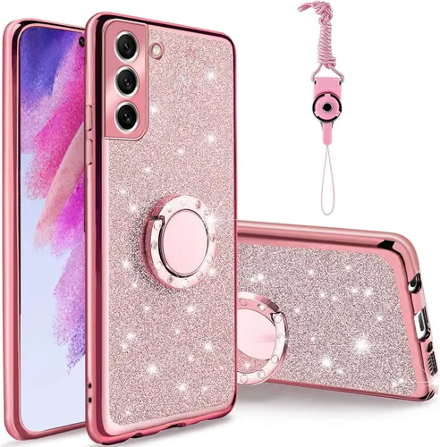 Vista 26 de Funda para Samsung Note 8 de 6.3 pulgadas, para Galaxy Note 8, a prueba de golpes, con correa y soporte para anillo, para Samsung Galaxy Note 8