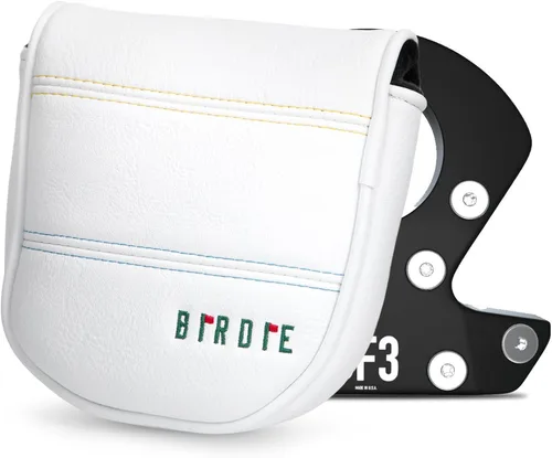 Vista 11 de Fundas para Palos de Golf Bordado Elegante Cuero Premium Birdie Golf Funda para Driver Funda Híbrida para Fairway Funda para Putter Blade Funda