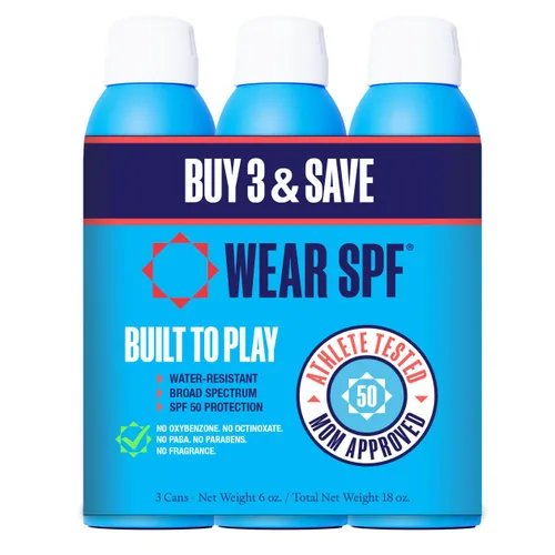 Vista 9 de Use SPF Performance Sport Protector Solar Spray – Resistente al agua y al sudor SPF 50