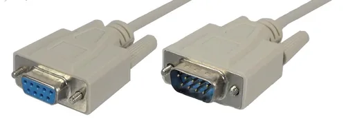 Vista 3 de DB-9 Serial Cable Male to Female DB9 Cable (6 FT)